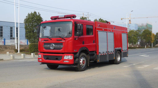 Dongfeng 8200리터 물탱크 소방차 2륜 구동 디젤 6인승 4×2 수동변속기