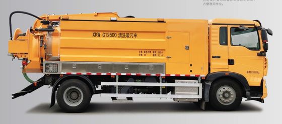 다재다능한 C12500 폐수 흡수 트럭 산업 청소용