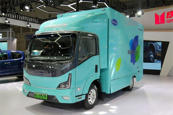 좋은 가격 퀸링 EVM600 전기 화물 트럭 블루 전동 트럭 온라인으로