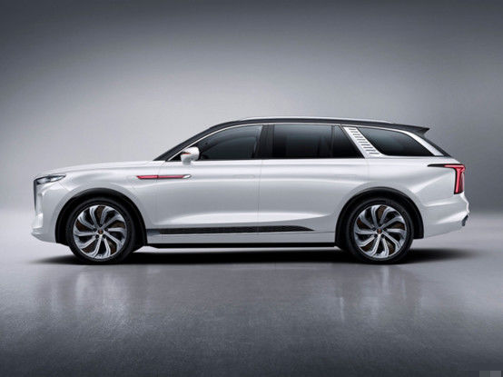 홍콩치 E-HS9 순수 전기 SUV 660 킬로미터 범위 4 좌석 4 × 4 자동 변속기 3